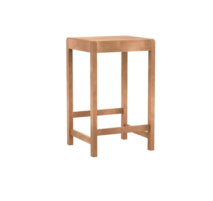 Stool 01 - Frama - Stools + Benches + Ottomans - Short - 25.6" - Warm Brown Wood - HORNE