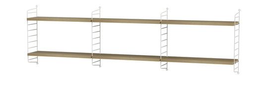 String Bedroom Shelving - Unit E - String Furniture - Shelving - Black/Black - HORNE