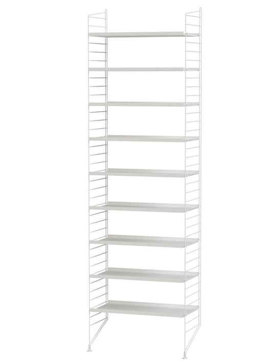String Hallway Shelving - Unit A - String Furniture - Shelving - White - HORNE
