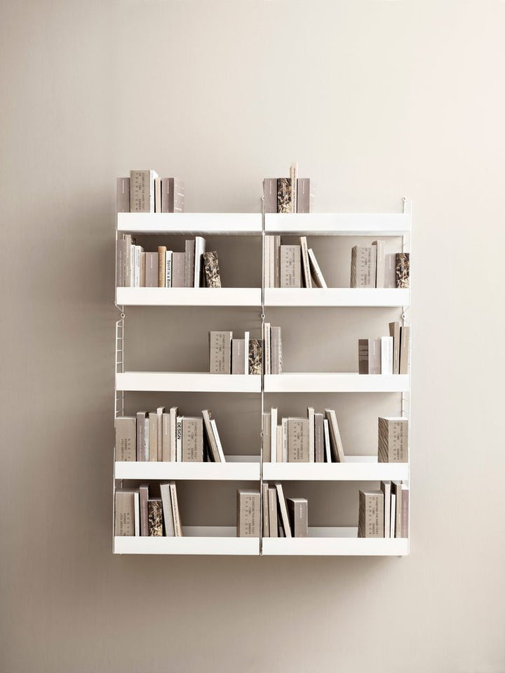 String Living Room Shelving - Unit B - String Furniture - Shelving - Black - HORNE