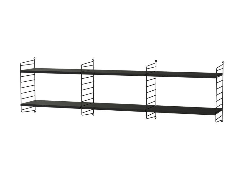 String Living Room Shelving - Unit O - String Furniture - Shelving - White - HORNE