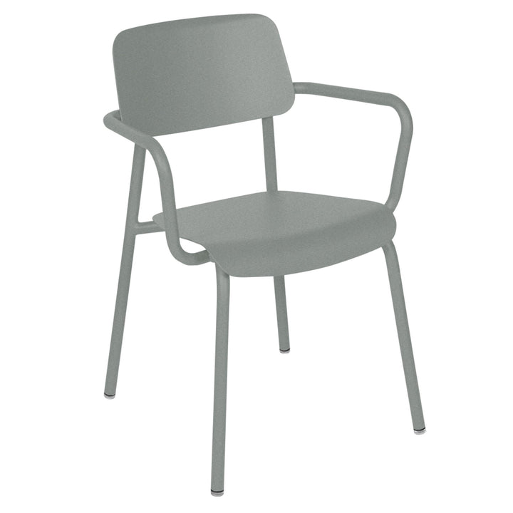 Studie Armchair - Set of 2 - Fermob - Outdoor Furniture - Lapilli Grey - HORNE
