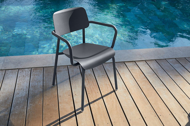 Studie Armchair - Set of 2 - Fermob - Outdoor Furniture - Willow Green - HORNE