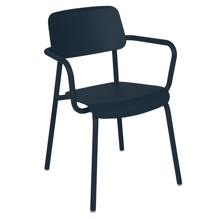 Studie Armchair - Set of 2 - Fermob - Outdoor Furniture - Deep Blue - HORNE