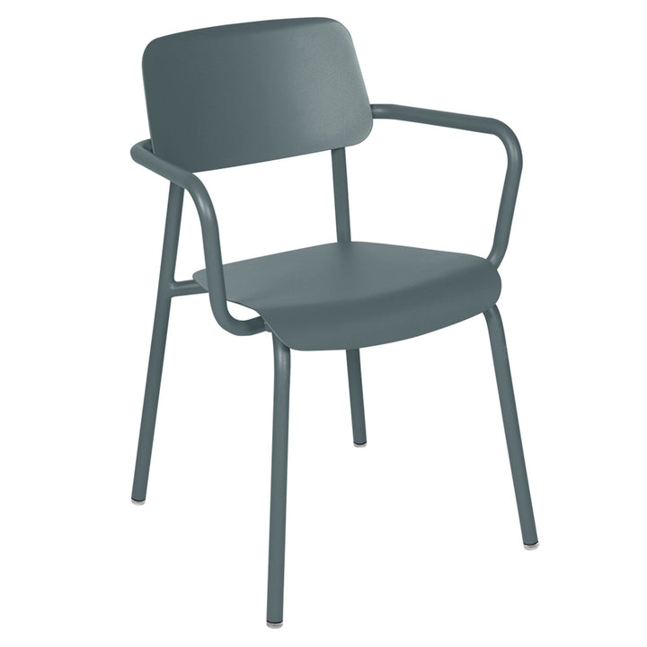 Studie Armchair - Set of 2 - Fermob - Outdoor Furniture - Storm Grey - HORNE