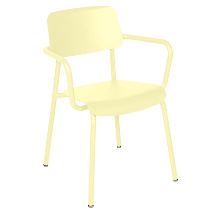 Studie Armchair - Set of 2 - Fermob - Outdoor Furniture - Frosted Lemon - HORNE