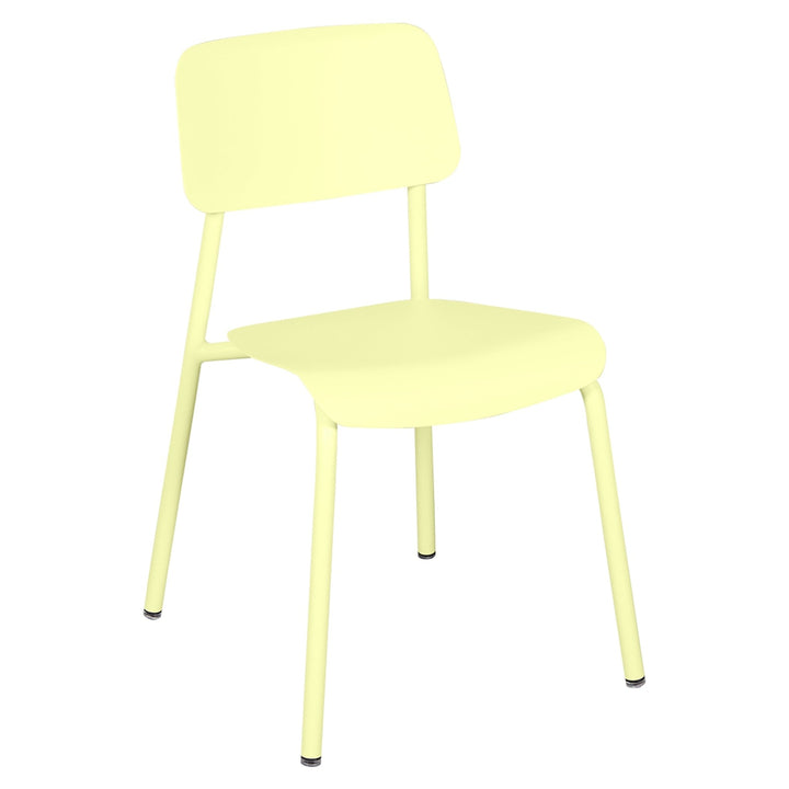 Studie Chair - Set of 2 - Fermob - Outdoor Furniture - Frosted Lemon - HORNE
