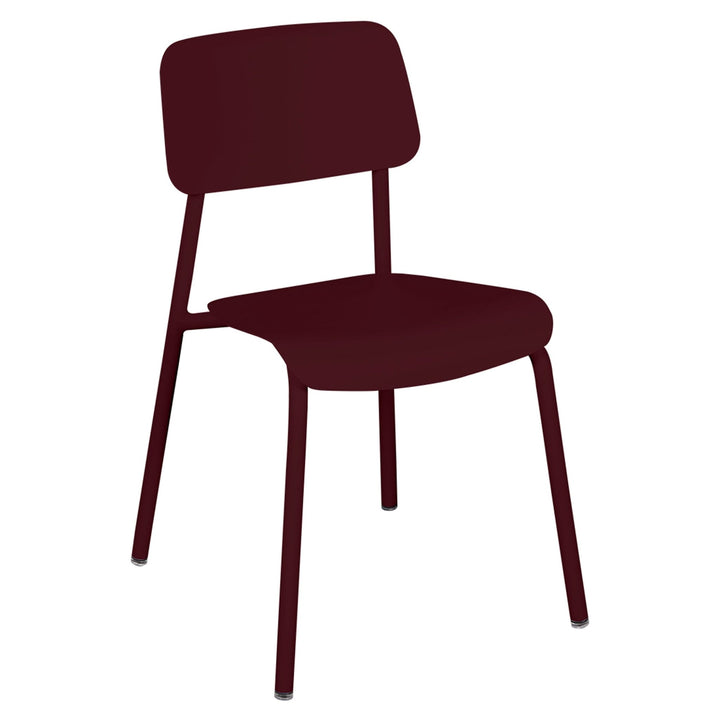 Studie Chair - Set of 2 - Fermob - Outdoor Furniture - Black Cherry - HORNE