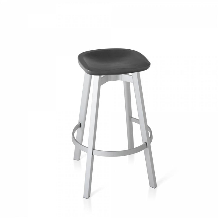 Su By Nano Barstool - Emeco - Stools + Benches + Ottomans - Eco Concrete - Wood - HORNE