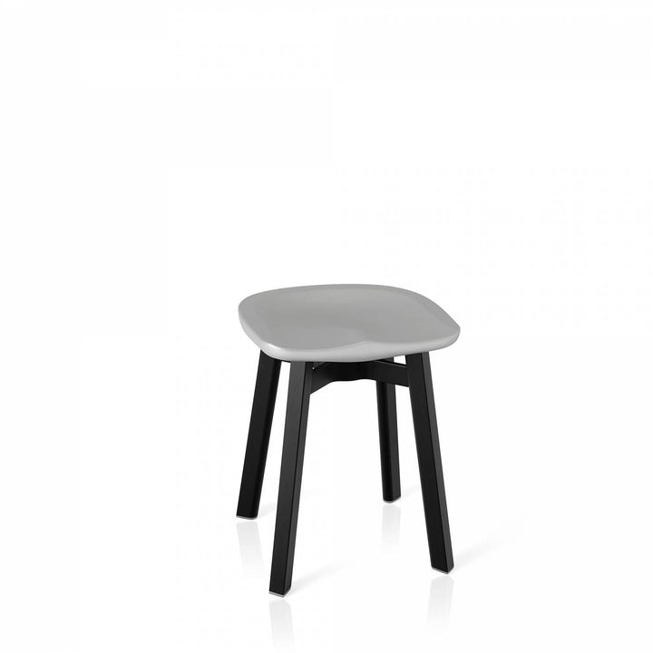 Su by Nano Small Stool - Emeco - Stools + Benches + Ottomans - Eco Concrete - Wood - HORNE