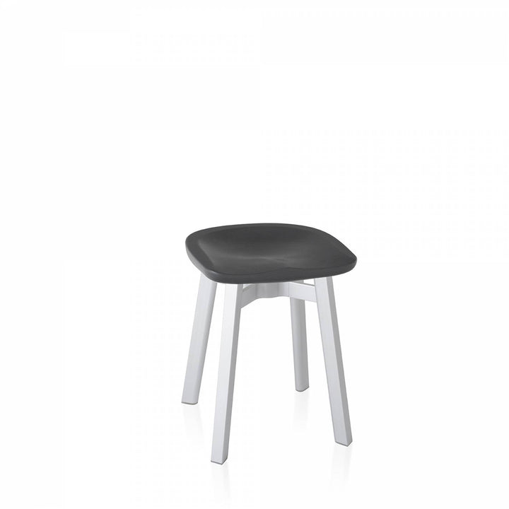 Su by Nano Small Stool - Emeco - Stools + Benches + Ottomans - Eco Concrete - Wood - HORNE