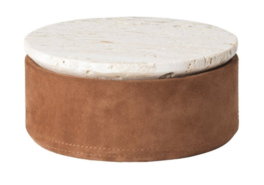 Suede Box - Kristina Dam - Storage + Organization - Small - HORNE