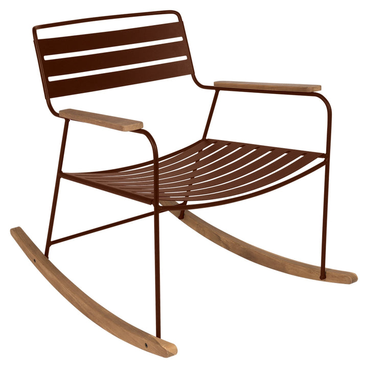 Surprising Rocking Chair - Fermob - Outdoor Furniture - Red Ochre - HORNE