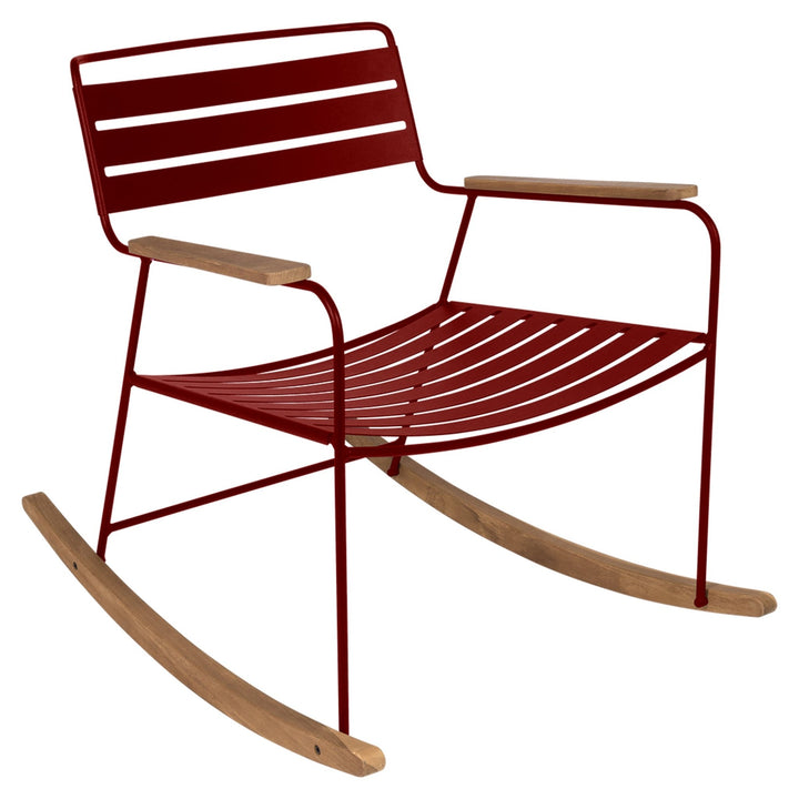 Surprising Rocking Chair - Fermob - Outdoor Furniture - Chili Red - HORNE