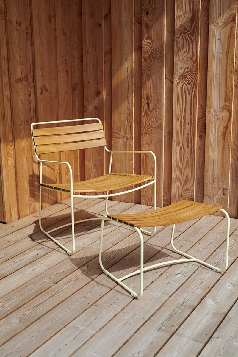 Surprising Teak Low Armchair - HORNE