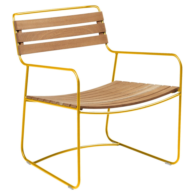 Surprising Teak Low Armchair - HORNE