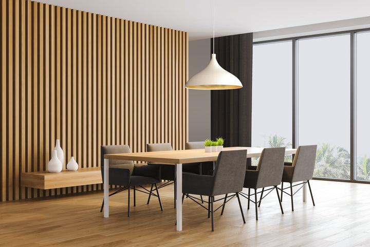 Swell XL Single Pendant - Pablo Designs - Chandeliers - White/Brass - Wide - HORNE