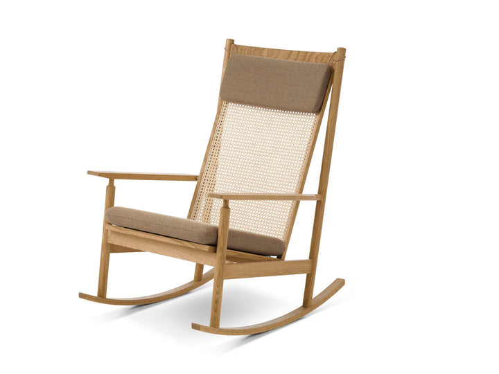 Swing Lounge Chair - Warm Nordic - Chairs - Rewool 358/ Oak - HORNE