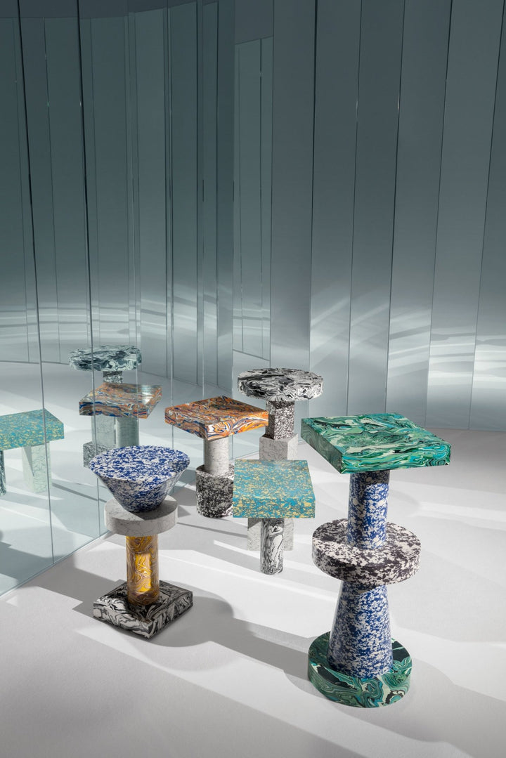 Swirl Side Table - Extra Large - Tom Dixon - Tables + Desks - HORNE