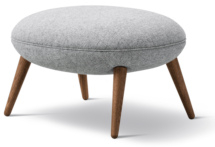 Swoon Ottoman - Smoked Oak - Fredericia - Stools + Benches + Ottomans - Hallingdal 130 - HORNE