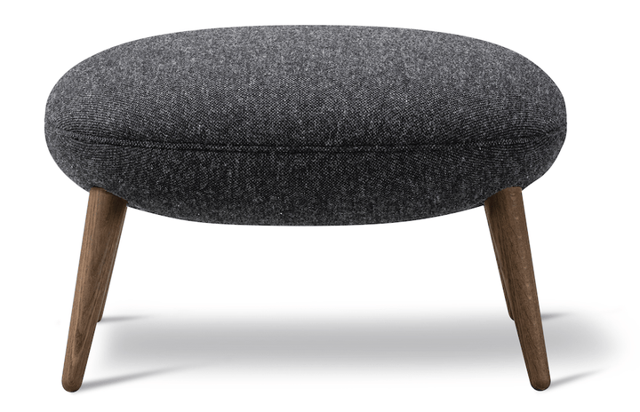 Swoon Ottoman - Smoked Oak - Fredericia - Stools + Benches + Ottomans - Hallingdal 180 - HORNE