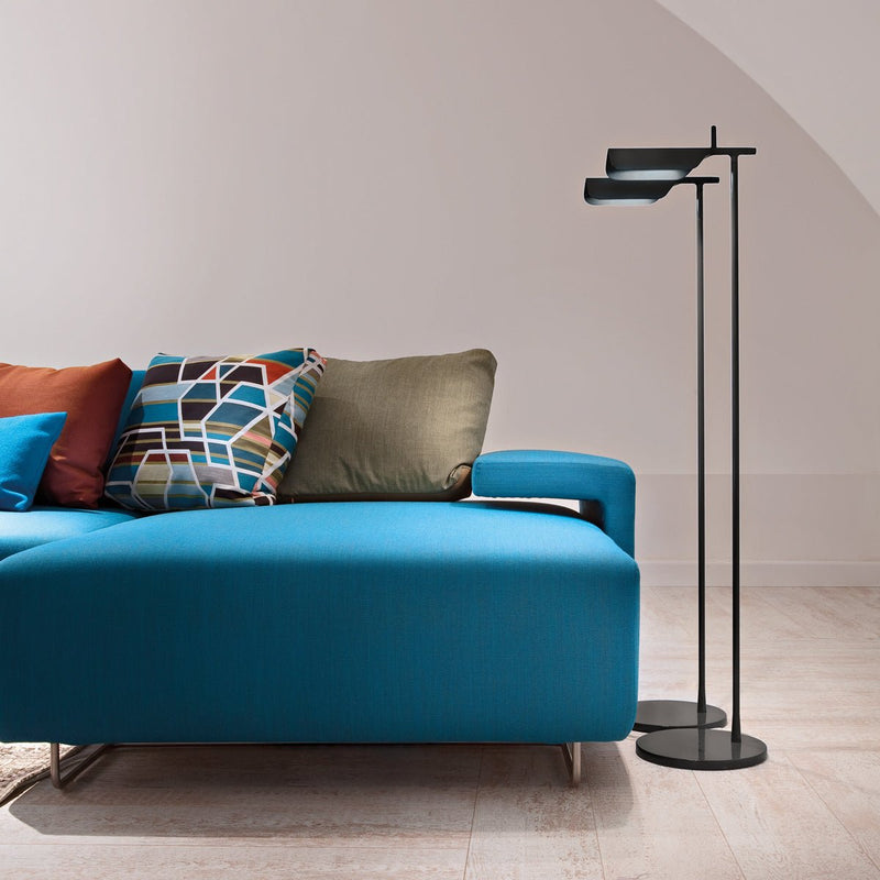 Tab Floor Lamp - Flos - Floor Lamps - Black - HORNE