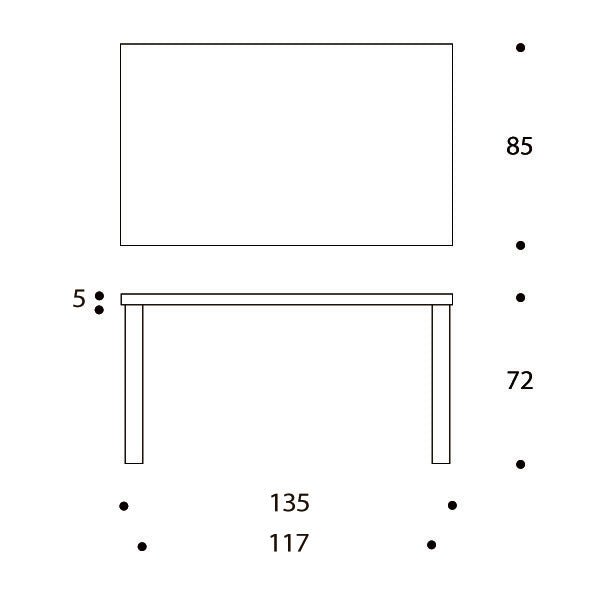 Table 82B by Alvar Aalto