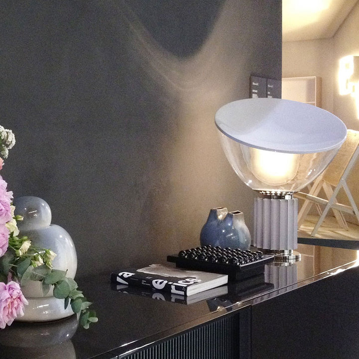 Taccia Small Table Lamp - Flos - Table + Task - Bronze - HORNE