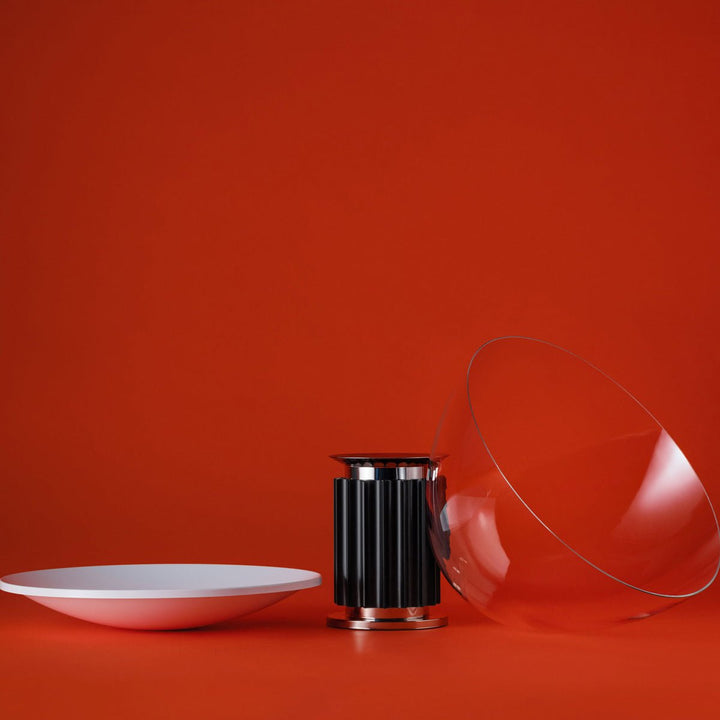 Taccia Small Table Lamp - Flos - Table + Task - Bronze - HORNE