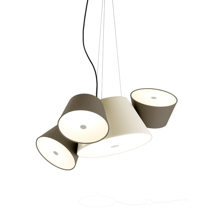 Tam Tam Pendant - 3 Shades - Marset - Chandeliers - Black - Black - HORNE