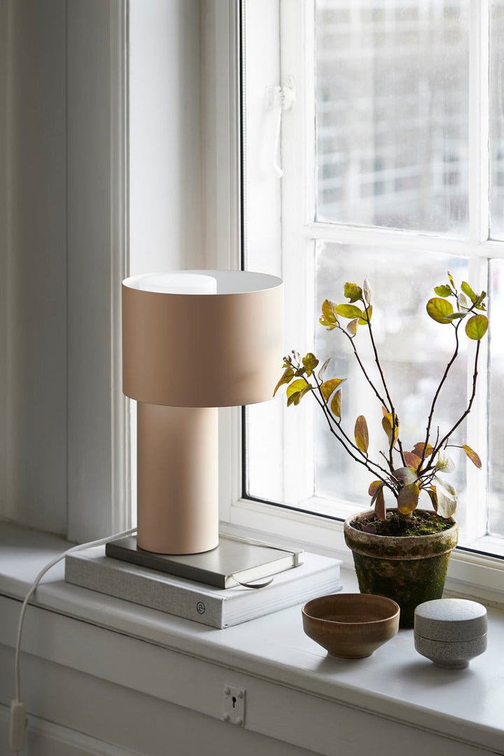 Tangent Table Lamp - Woud - Table + Task - Forest Green - HORNE