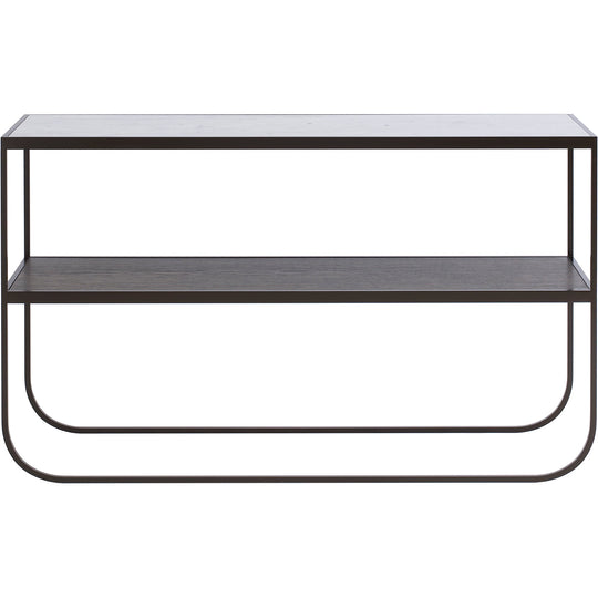 Tati Console 120 - Asplund - Tables + Desks - P2 - White Stained Oak - 15 White - HORNE