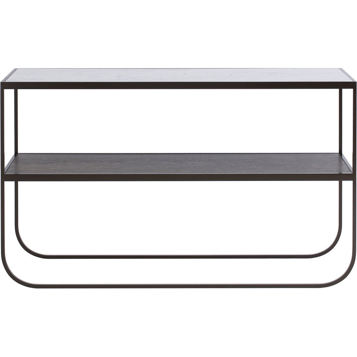 Tati Console 120 - Asplund - Tables + Desks - P2 - White Stained Oak - 15 White - HORNE