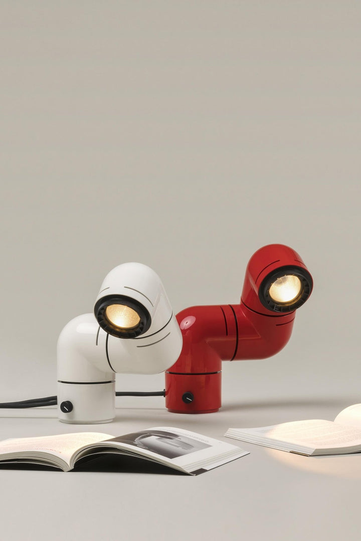 Tatu Table Lamp - Santa & Cole - Table + Task - Red - HORNE