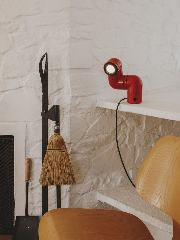 Tatu Table Lamp - Santa & Cole - Table + Task - Red - HORNE