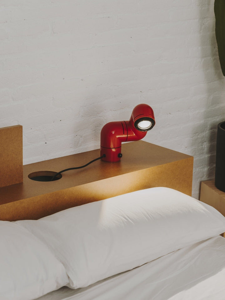 Tatu Table Lamp - Santa & Cole - Table + Task - Red - HORNE