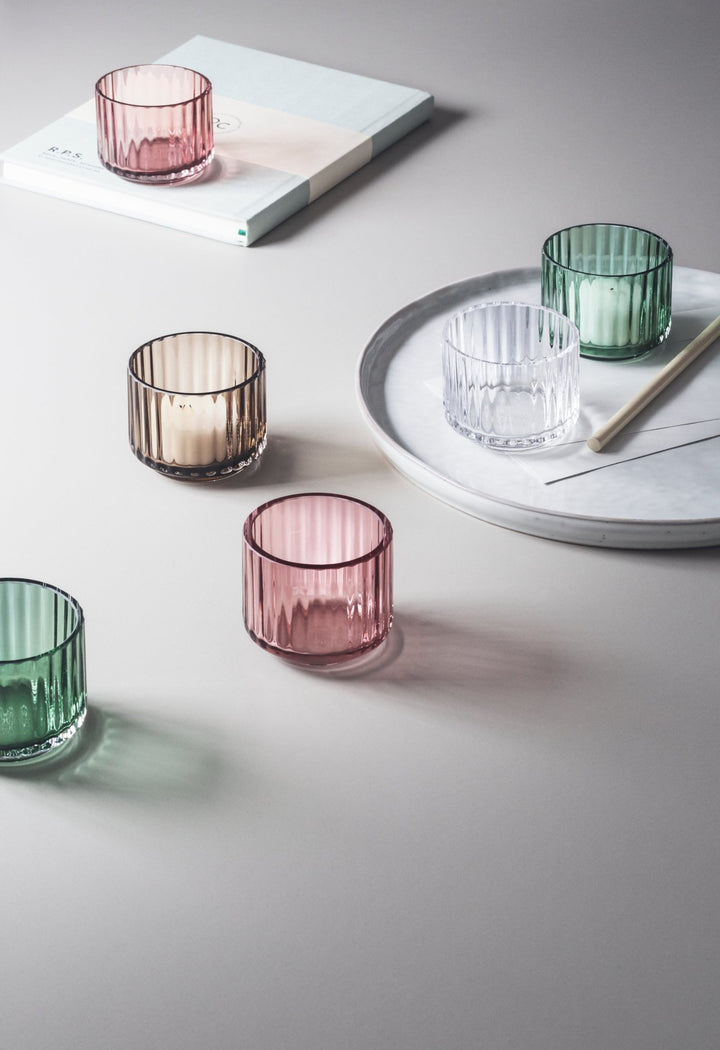 Tealight Holder - Lyngby - Candle Holders - Smoke - HORNE
