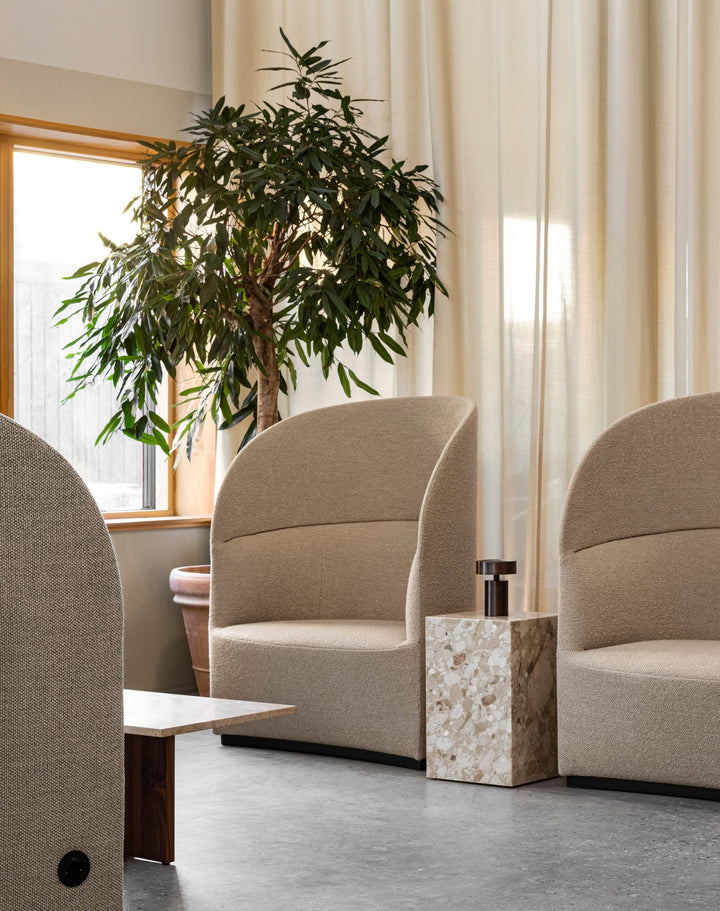 Tearoom Lounge Chair, High Back - Audo Copenhagen - Chairs - Baru 0450 - With Power Outlet - HORNE
