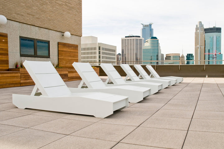 The 405 Chaise - Loll Designs - Outdoor Furniture - Cloud White - HORNE