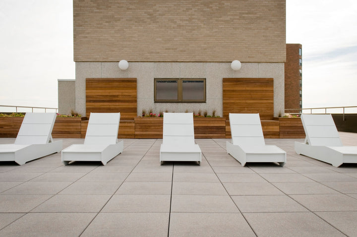 The 405 Chaise - Loll Designs - Outdoor Furniture - Cloud White - HORNE