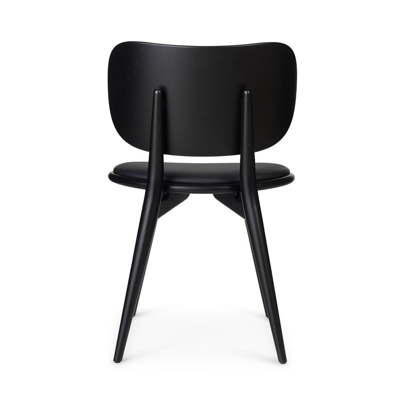 The Dining Chair - Mater - Chairs - Matt Lacquered Oak - Natural Tanned Leather Seat - HORNE