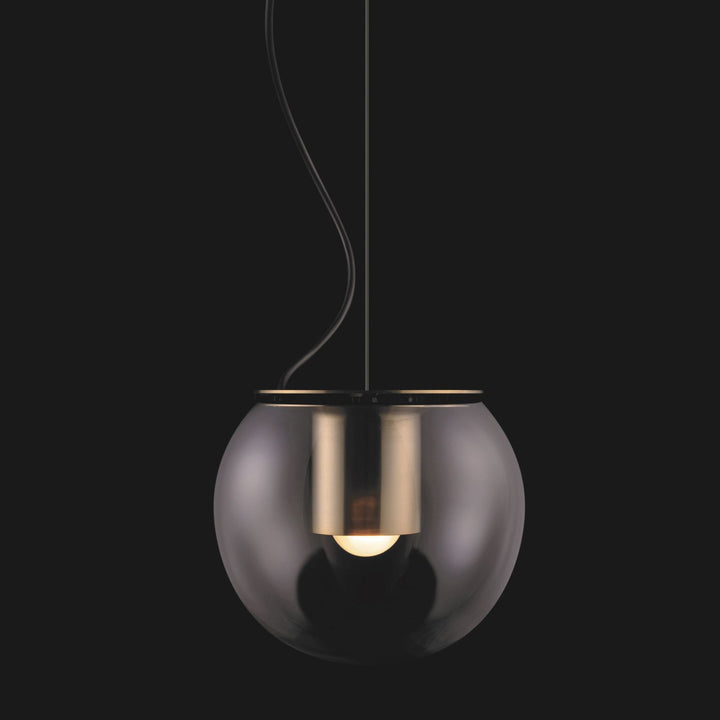 The Globe Pendant - Oluce - Pendants - Small - Nickel - HORNE
