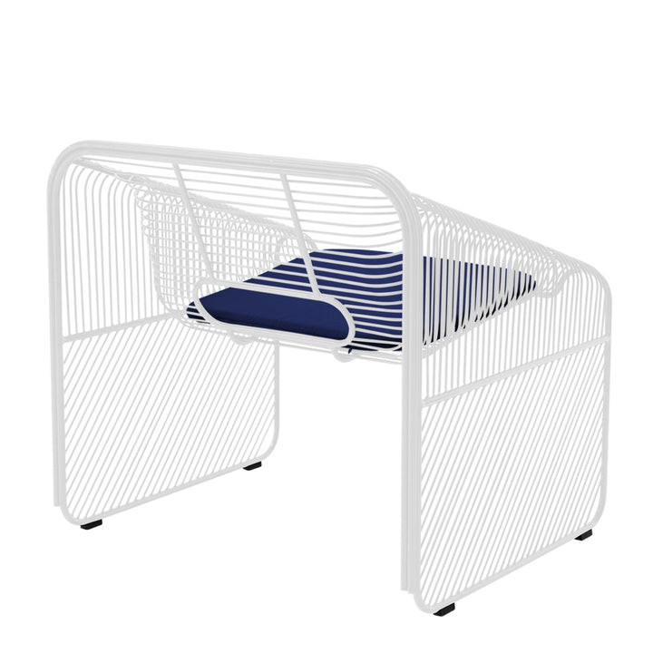 The Hot Seat Lounge - Bend Goods - Chairs - White - No Seat Pad - HORNE