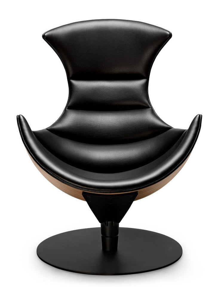 The Lobster Chair - Bruunmunch - Chairs - Lobster Chair Only - Walnut Veneer - Black Lacquered Steel - HORNE