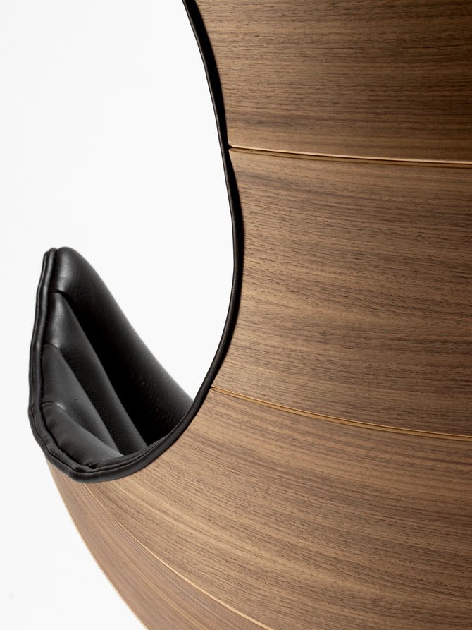 The Lobster Chair - Bruunmunch - Chairs - Lobster Chair Only - Oak Veneer - Satin Chrome Steel - HORNE