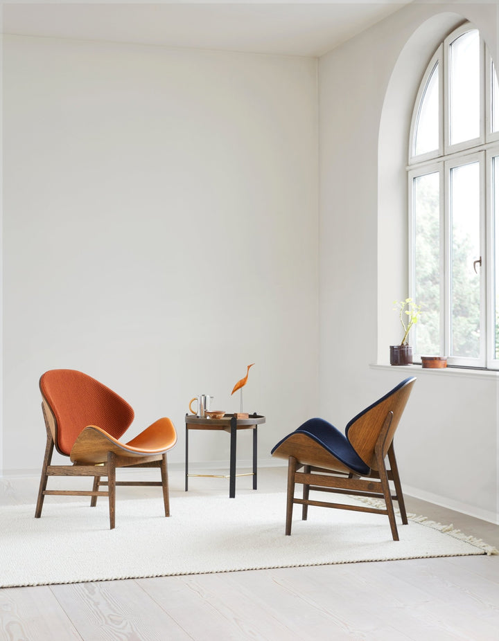 The Orange Lounge Chair - No Upholstery - Warm Nordic - Chairs - Smoked Oak - HORNE