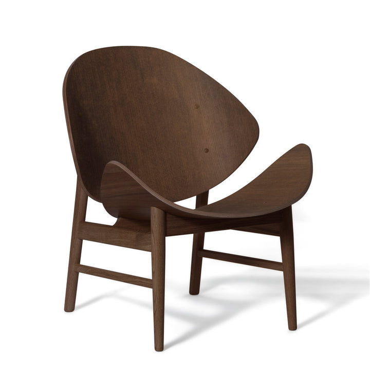The Orange Lounge Chair - No Upholstery - Warm Nordic - Chairs - Smoked Oak - HORNE