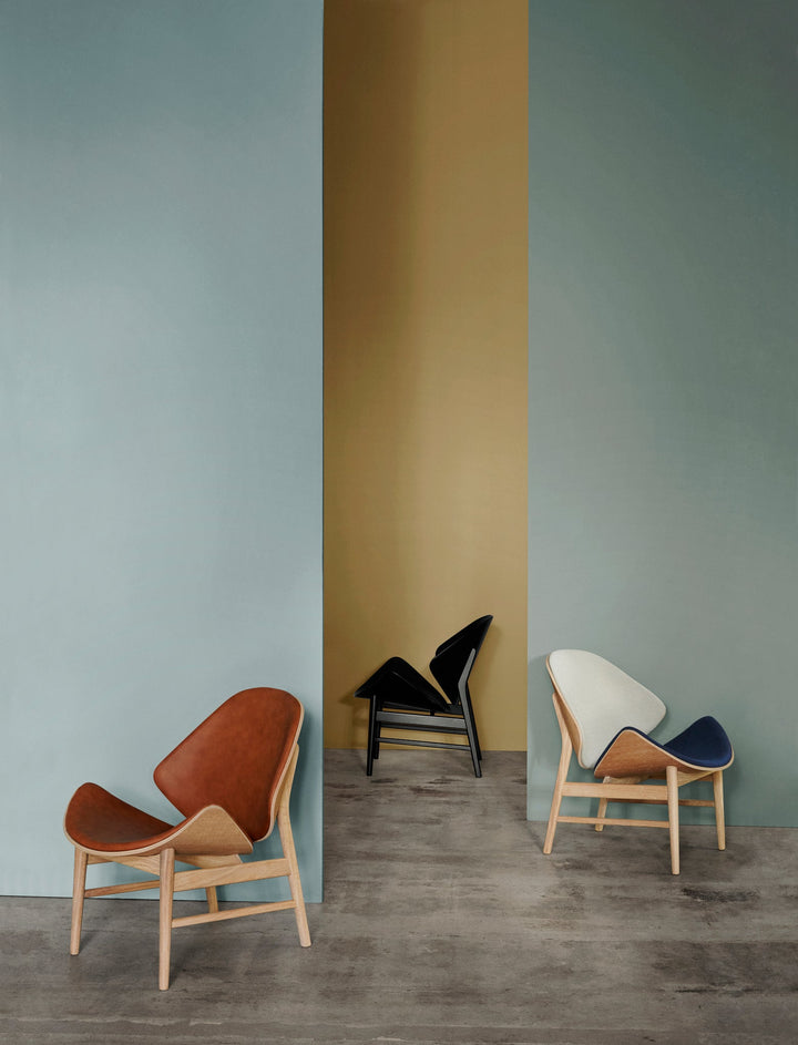 The Orange Lounge Chair - No Upholstery - Warm Nordic - Chairs - Smoked Oak - HORNE