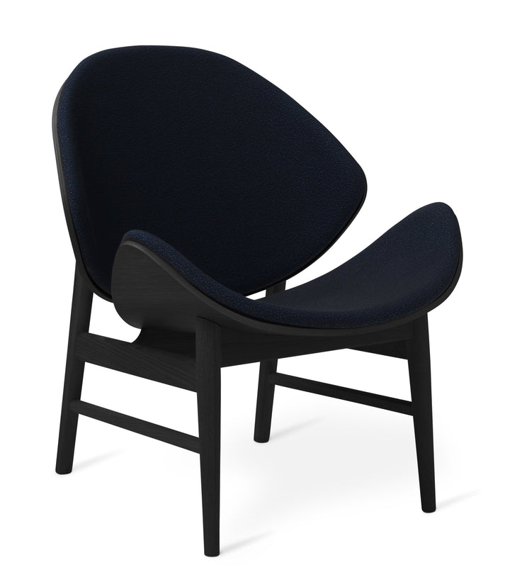 The Orange Lounge Chair - Upholstered Back and Seat - Warm Nordic - Chairs - Sprinkles 794/ Black Oak - HORNE