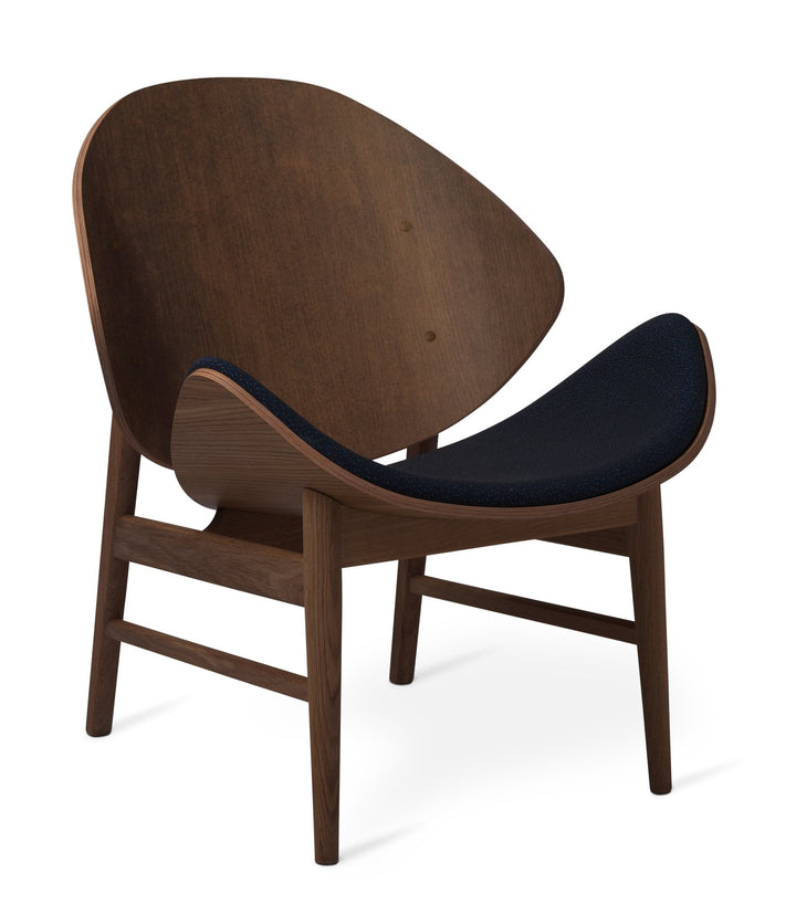 The Orange Lounge Chair - Upholstered Seat - Warm Nordic - Chairs - Sprinkles 794/ Smoked Oak - HORNE